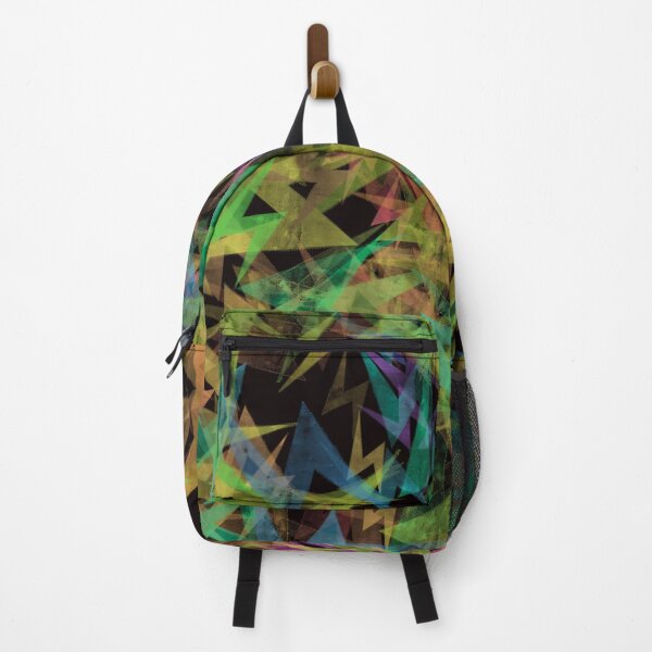 Item preview, Multi coloured zig zag pattern designed and sold by Diane Hunter Art.