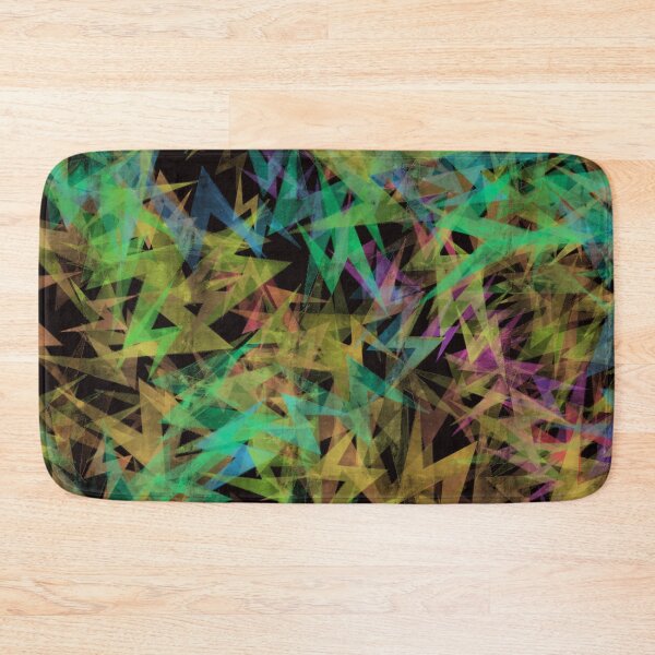 Item preview, Multi coloured zig zag pattern designed and sold by Diane Hunter Art.