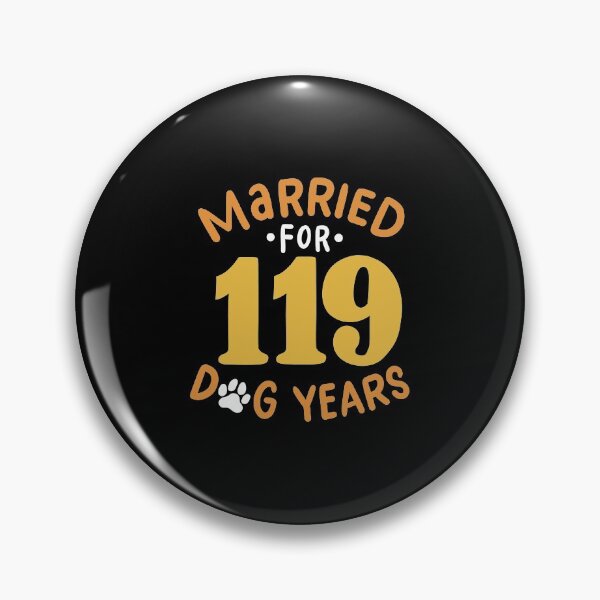 Item preview, 17th Wedding Anniversary, Married For 119 Dog Years designed and sold by haselshirt.
