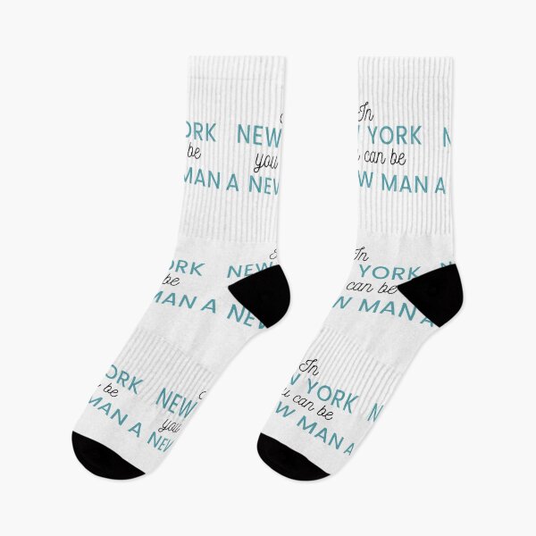 Item preview, In New York you can be a new man Hamilton Quote designed and sold by MonMonTales.