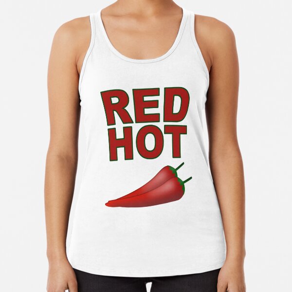 red hot chili peppers tank top womens