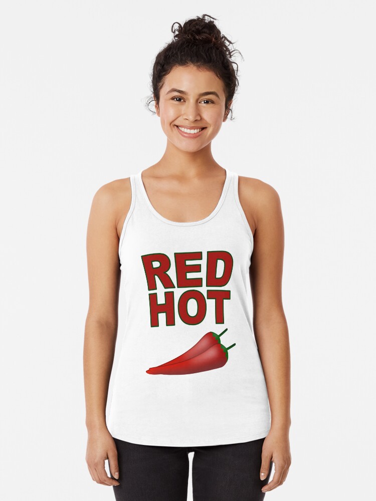 red hot chili peppers tank top womens