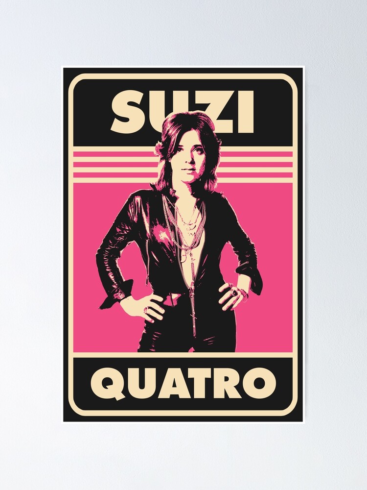 Suzi Quatro Hard Rock | Poster