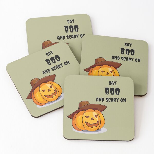 Item preview, Say BOO and scary on designed and sold by Nesro34.