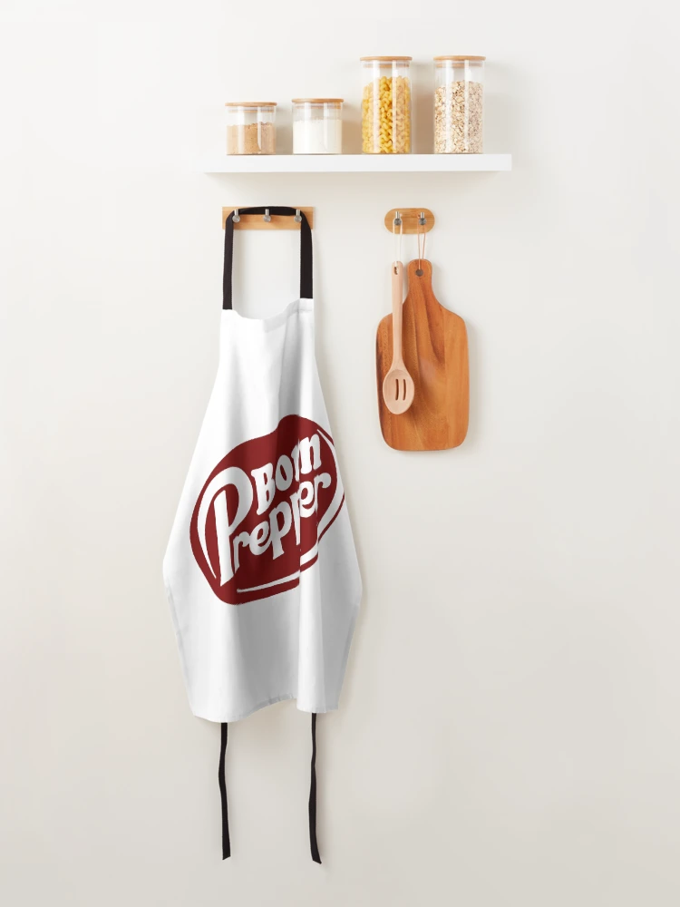 Thumbnail 4 of 6, Apron, Born Prepper; designed and sold by StickerApe.