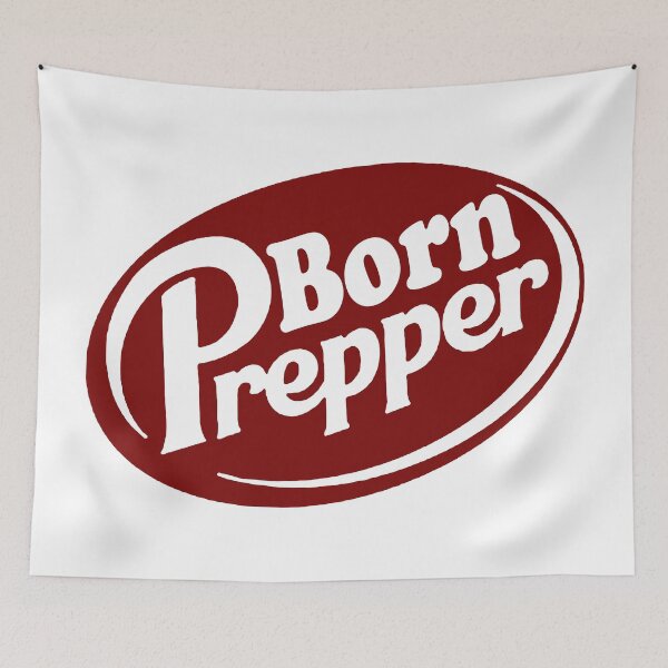 Item preview, Born Prepper; designed and sold by StickerApe.