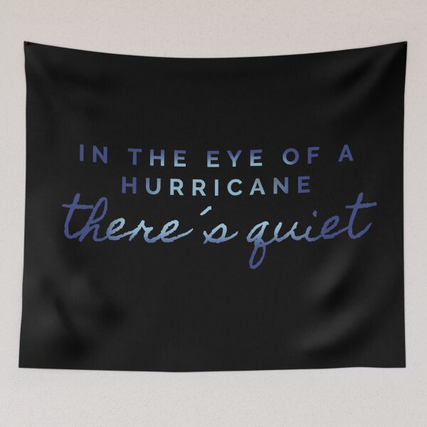 Item preview, In the eye of a hurricane theres quiet Hamilton Quote designed and sold by MonMonTales.