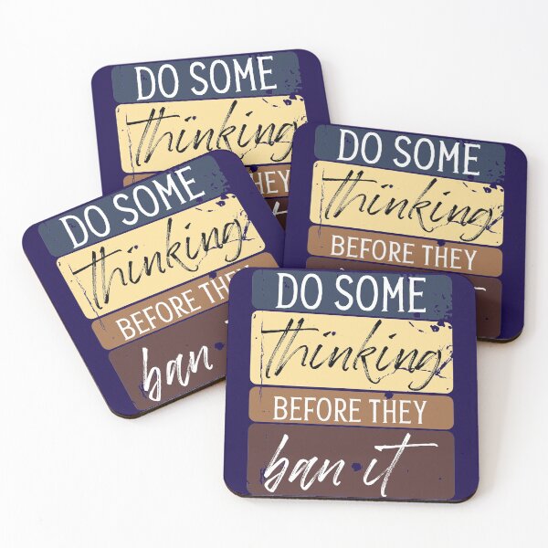 Item preview, Think for yourself now, while you still can designed and sold by ChatterFox.