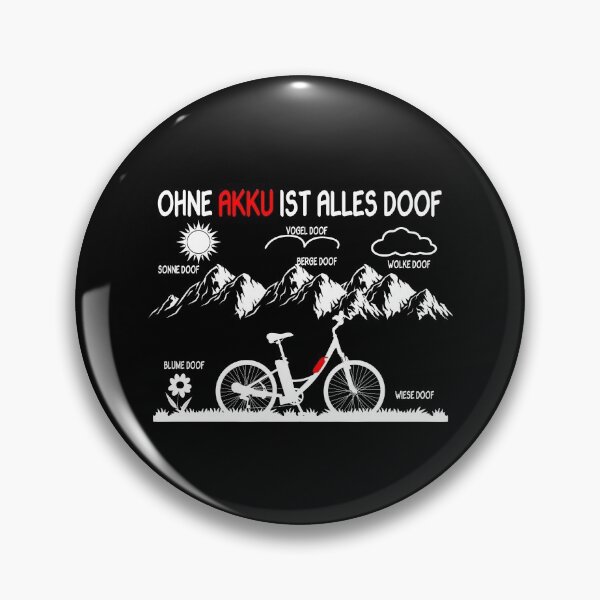 Item preview, Ohne Akku Ist Alles Doof Ebike Fahrrad Geschenk designed and sold by redshirtz.