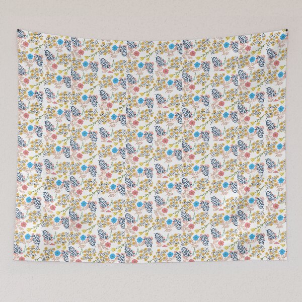 Item preview, Basic vintage summer flowers pattern gift design designed and sold by Michael Schmidt.