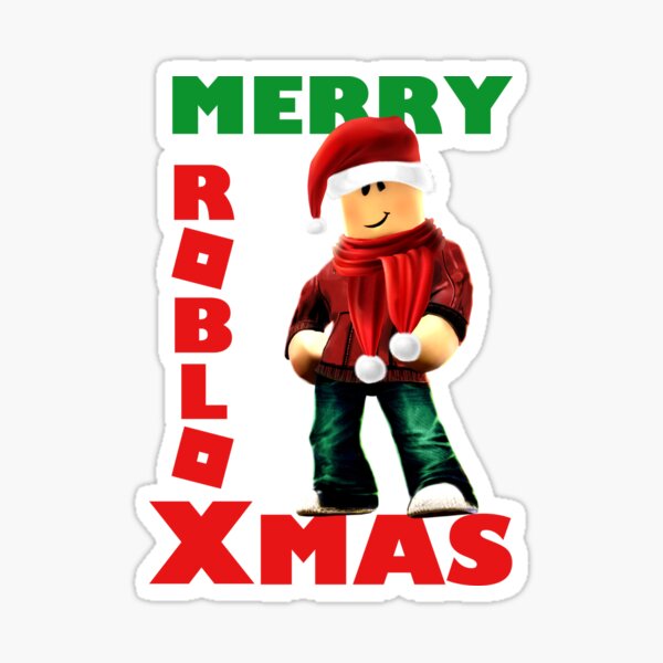 Builderman Stickers Redbubble - christmas roblox stickers redbubble