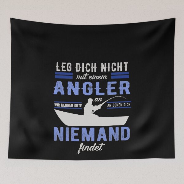 Item preview, Angler Saying Fishing Rod Fisherman Gift Motif designed and sold by redshirtz.