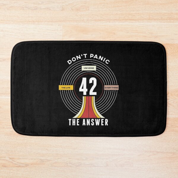Item preview, 42 The Answer to The Life, Universe, and Everything designed and sold by Grafik Traffik.