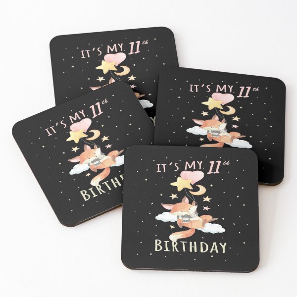 Item preview, It's My 11th Birthday Princess Girl 11 Years Old Fox Lover product designed and sold by Grabitees.