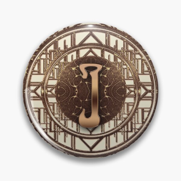 Item preview, Art Nouveau Letter J Monogram Art Deco - Initials Gifts designed and sold by Xarah.