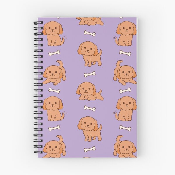 Item preview, Cavoodle puppies - Purple Pattern designed and sold by noryushi.