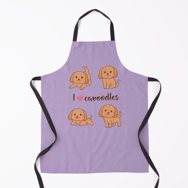 Item preview, Cavoodle puppies - Purple Pattern designed and sold by noryushi.
