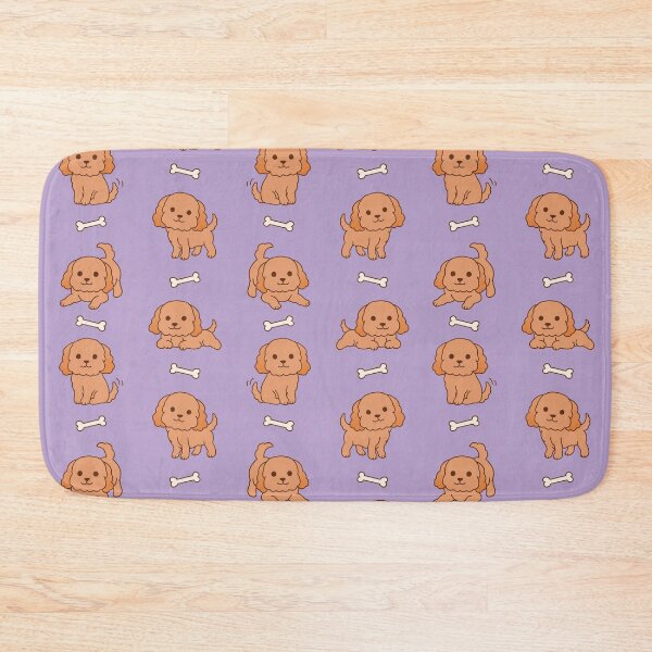 Item preview, Cavoodle puppies - Purple Pattern designed and sold by noryushi.