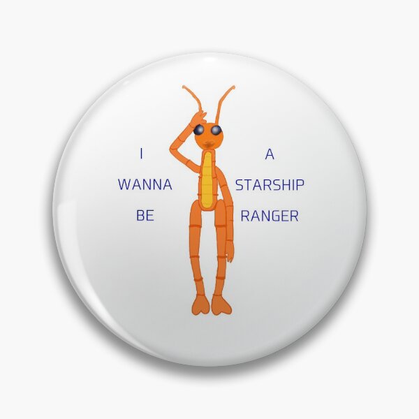 Item preview, I Wanna Be A Starship Ranger Bug  designed and sold by StarkidSticker.