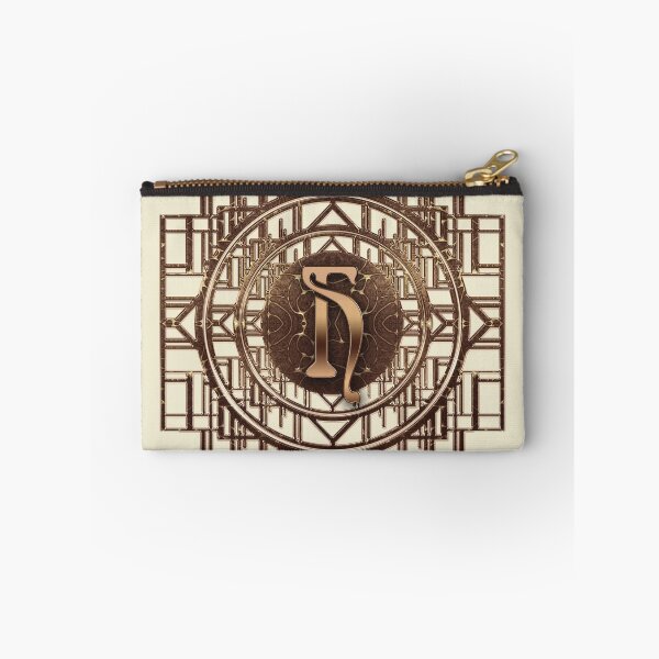 Item preview, Art Nouveau Letter H Monogram Art Deco Vintage Alphabet Elegance in Gold Initials Gifts designed and sold by Xarah.