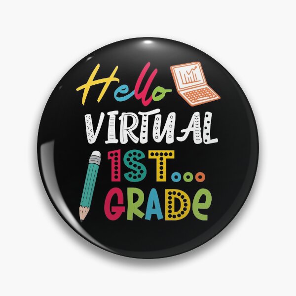 Item preview, Funny Hello Virtual 1st grade Back to School designed and sold by YES!GOODY.