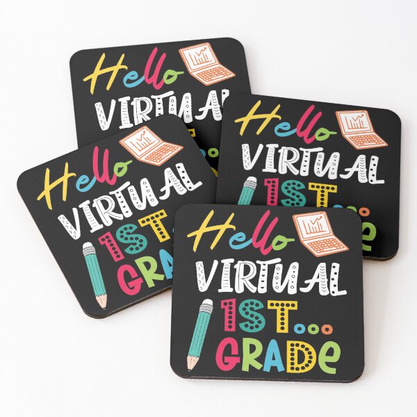 Item preview, Funny Hello Virtual 1st grade Back to School designed and sold by YES!GOODY.
