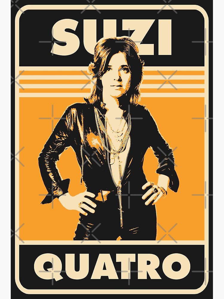 Suzi Quatro Glam Rock | Poster