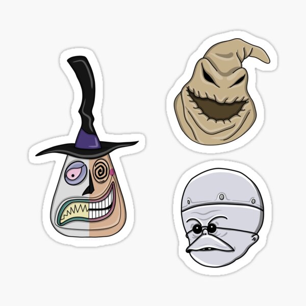 Item preview, Nightmare Before Christmas Set 4 designed and sold by BossBitchCrafts.