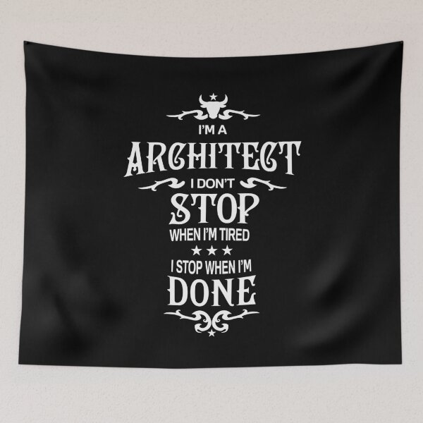Item preview, Architect T Shirt - I Don't Stop Gift Item designed and sold by bornmedia.