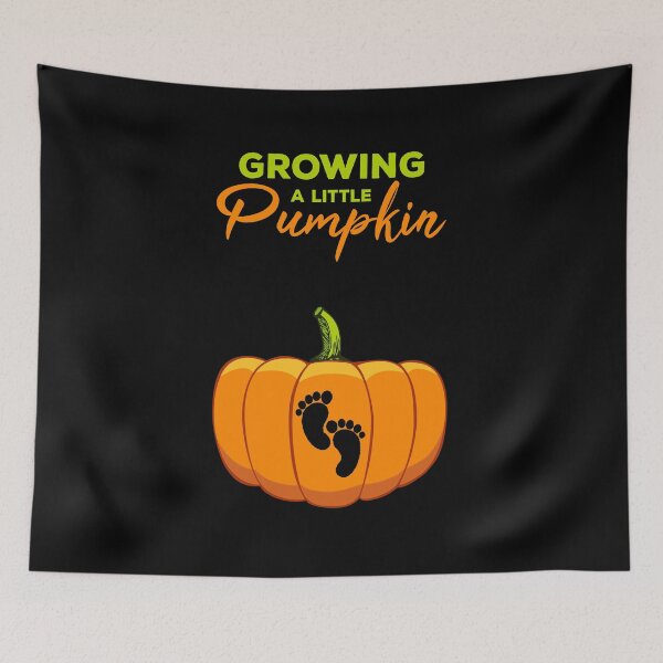 Item preview, Growing A Little Pumpkin Halloween Maternity designed and sold by artworkbyrihen.