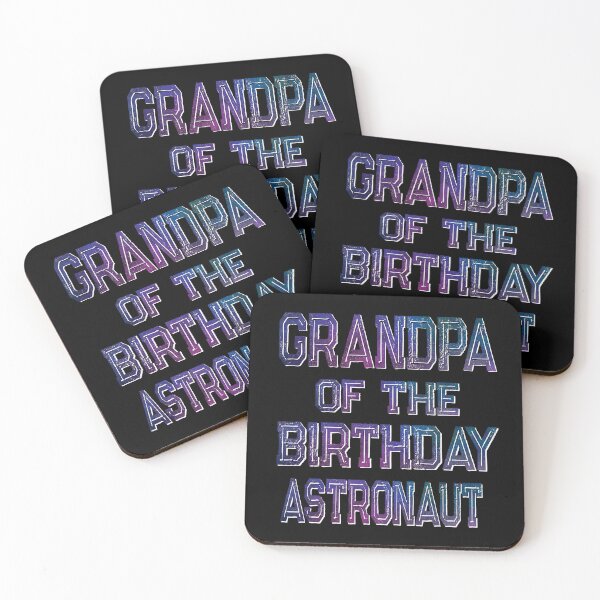 Item preview, Grandpa Of The Birthday Astronaut Boy And Girl Space Theme graphic designed and sold by Grabitees.