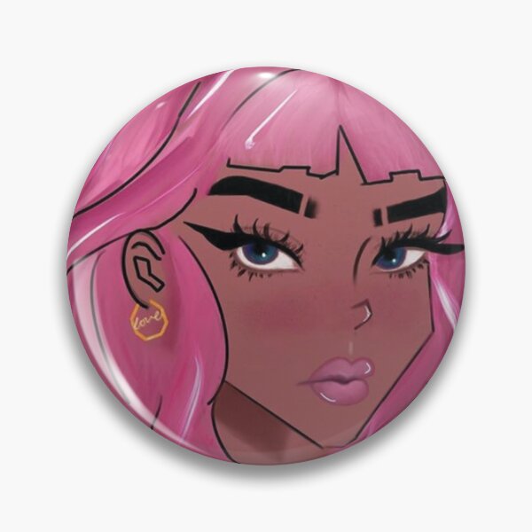 Item preview, Girl with pink hair (digital) designed and sold by hibiscus-.