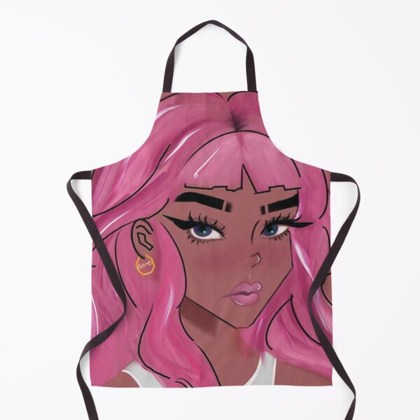 Item preview, Girl with pink hair (digital) designed and sold by hibiscus-.