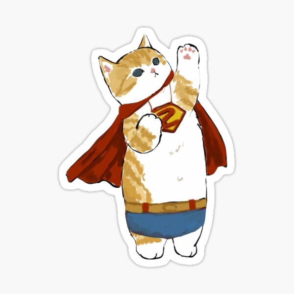 Mofu Sand Kitty Cats 115 Sticker