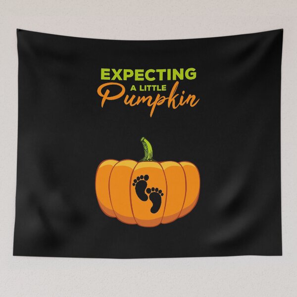 Item preview, Expecting A Little Pumpkin Halloween Maternity designed and sold by artworkbyrihen.