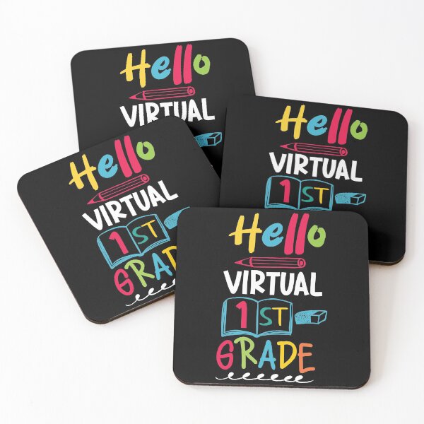 Item preview, Funny Hello Virtual 1st grade Back to School designed and sold by YES!GOODY.