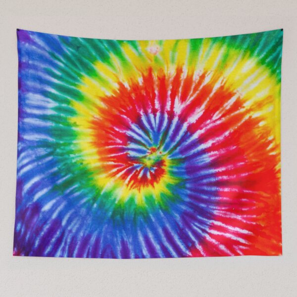Item preview, Tie Dye, Colorful, Retro, Hippie, Psychedelic colors, Rainbow Colors designed and sold by Logic72.