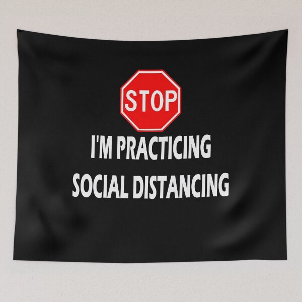 Item preview, Stop Im Practicing Social Distancing designed and sold by CoolApparelShop.
