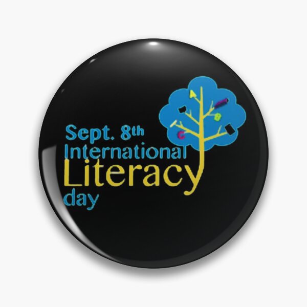Item preview, "International Day of Literacy". designed and sold by Mahe Jabeen.
