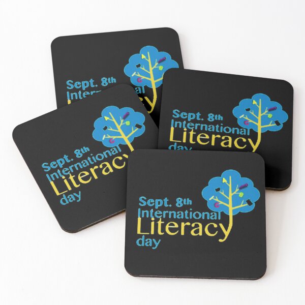 Item preview, "International Day of Literacy". designed and sold by Mahe Jabeen.