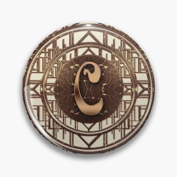 Item preview, Artdeco Letter C Monogram Art Nouveau designed and sold by Xarah.