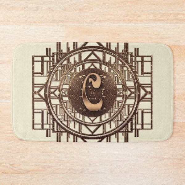 Item preview, Artdeco Letter C Monogram Art Nouveau designed and sold by Xarah.