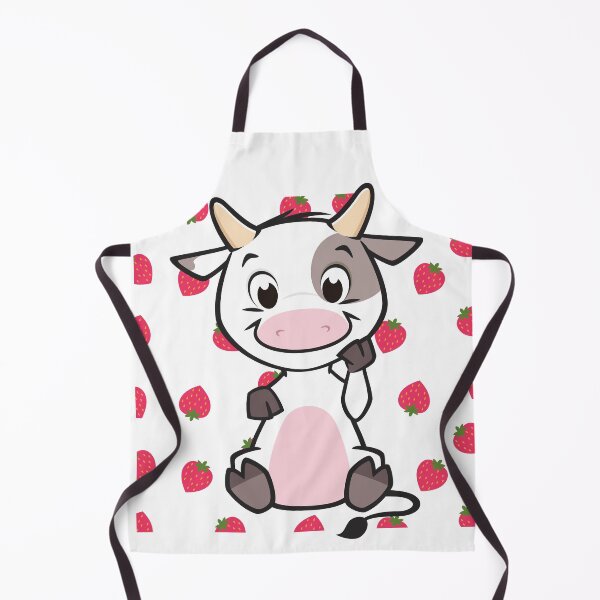 Item preview, Strawberry Cow Pink strawberry rain designed and sold by OneTimeEngineer.