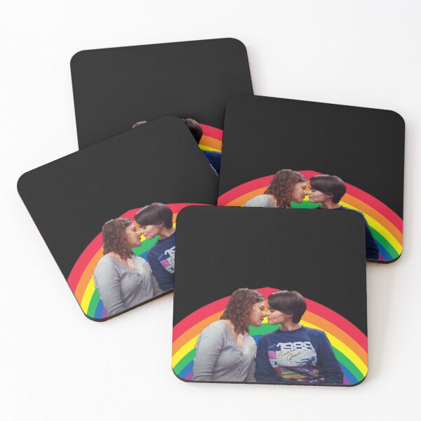 Item preview, Elodie and Jillian Rainbow - Trinkets (black) designed and sold by wearthelgbt.