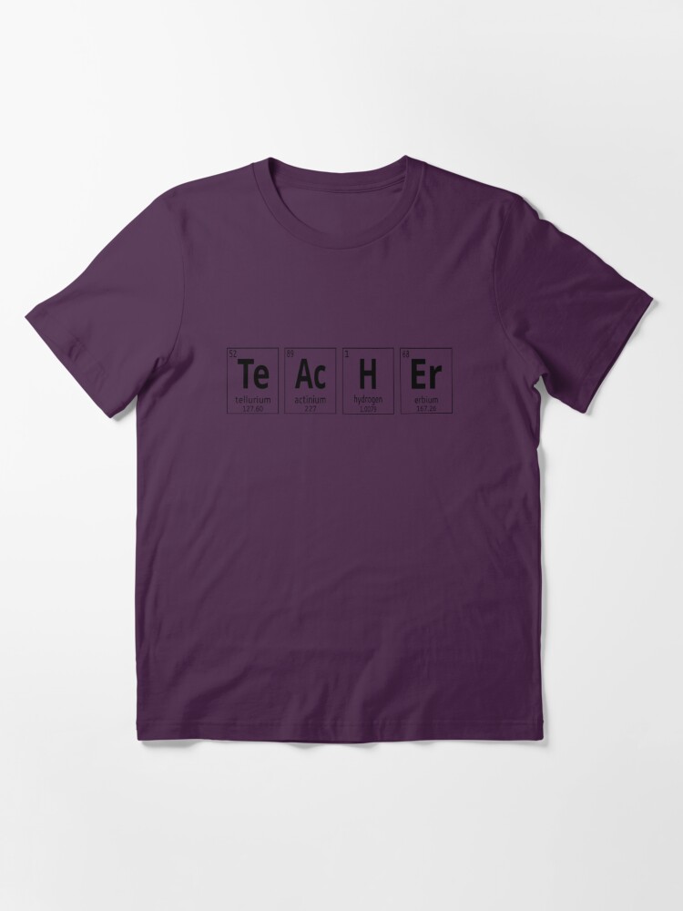 Teacher Periodic Table T-Shirt – TeamMaxRPM