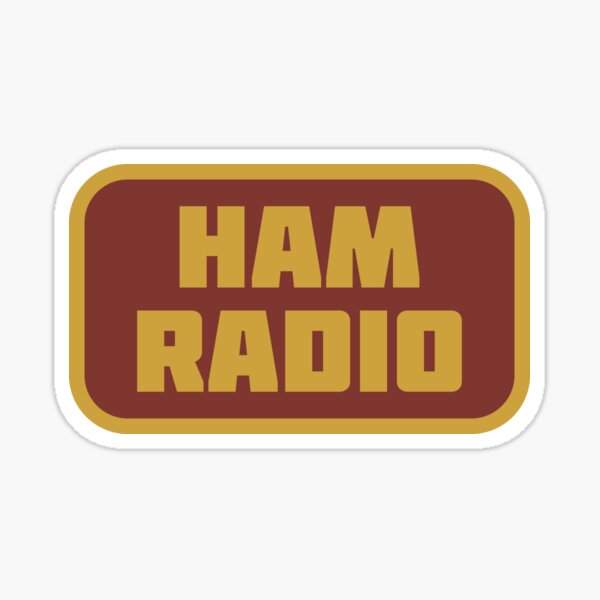 Amateur Radio Operator Awesome Cool Ts Or Ham Radio Operators Sticker For Sale By
