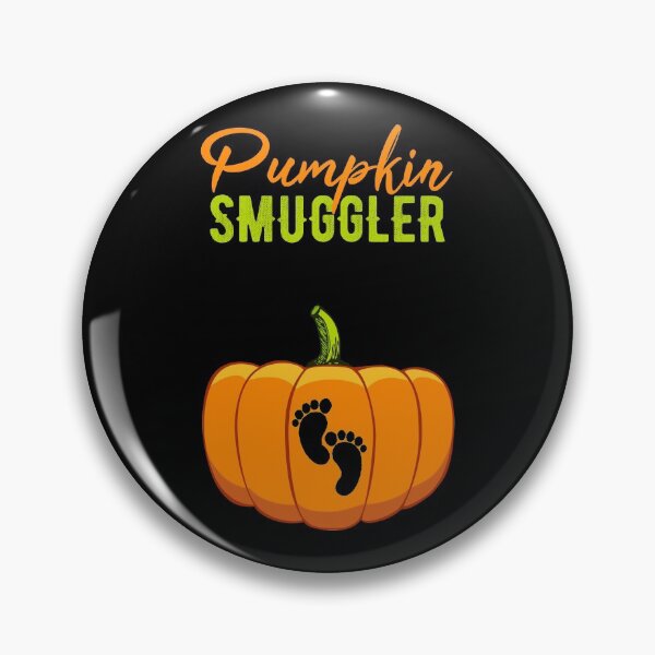 Item preview, Pumpkin Smuggler Funny Halloween Maternity Pregnant designed and sold by artworkbyrihen.