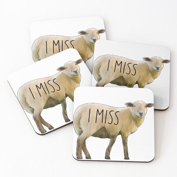 Item preview, I Miss Ewe  designed and sold by chloejcs.