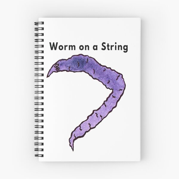 Item preview, Weird worm on a string designed and sold by NancyArtDesigns.