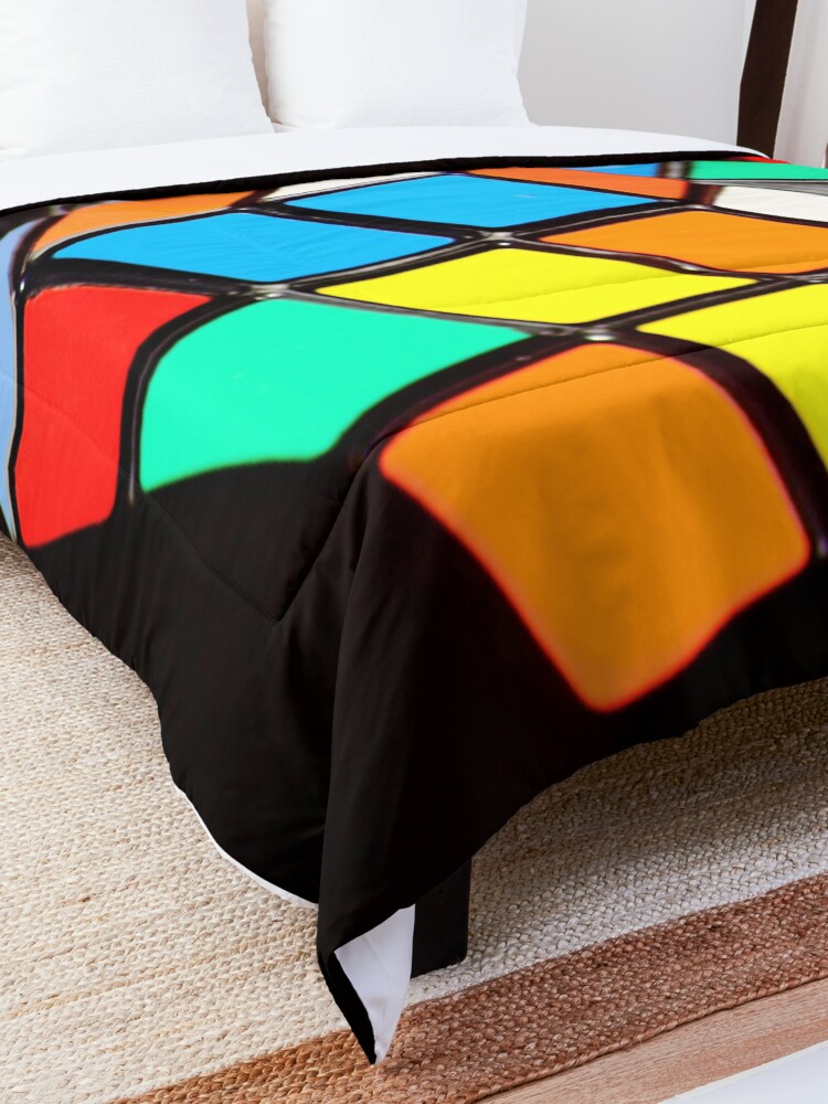 Alternate view of Rubiks Cube Comforter